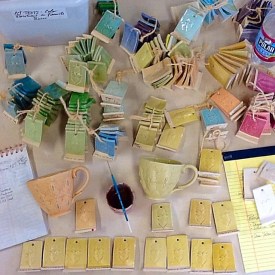 Kristen Kieffer glaze testing