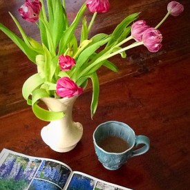 Kristen Kieffer stamped mug in action