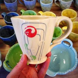 Deco Deluxe Clover cup by Kristen Kieffer