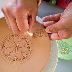 Michael Kline and Kristen Kieffer stamp collab